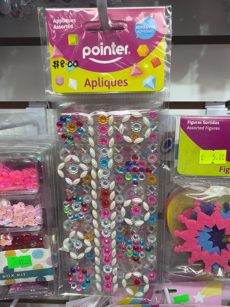 Pointer Appliques Assorted