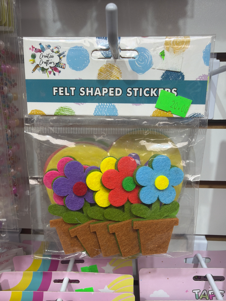 Felt Shaped Stickers