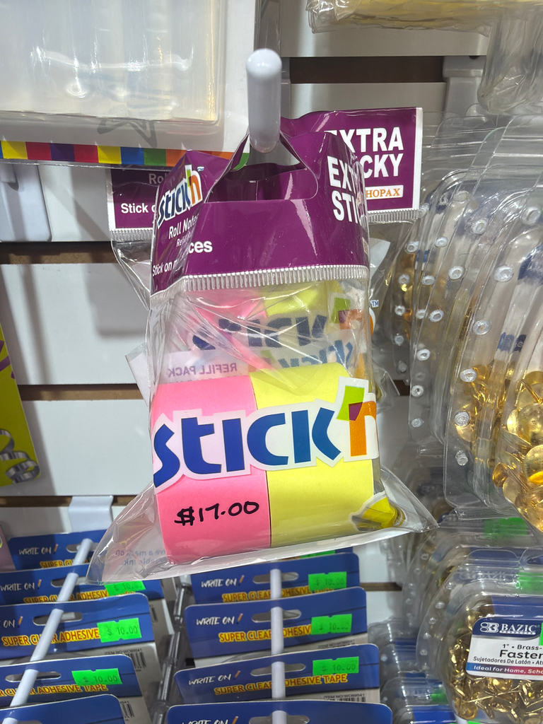 Stickn Roll Sticky Notes