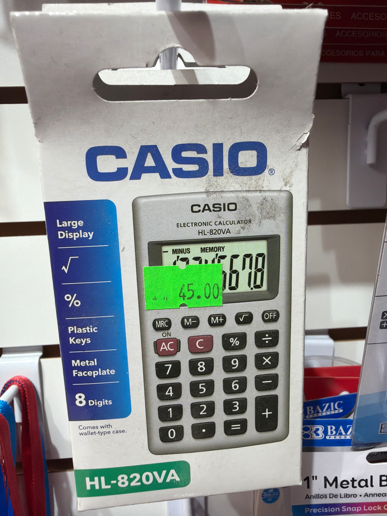 Casio Small Calculator