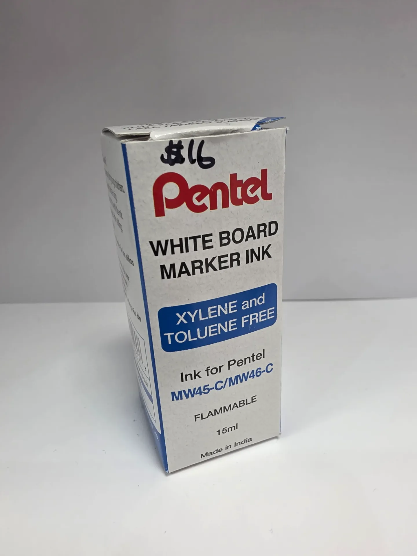 Pentel Whiteboard Marker Ink, Blue