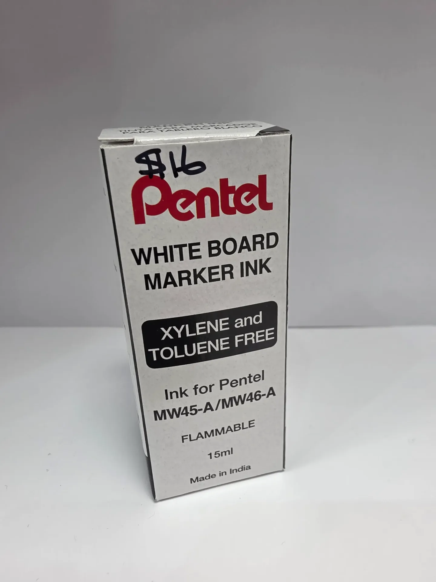 Pentel Whiteboard Marker Ink. Black
