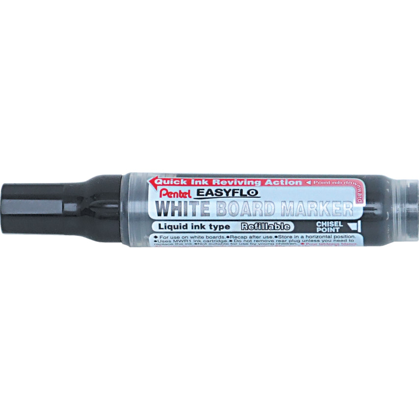 Pentel Easyflo Whiteboard Marker Black
