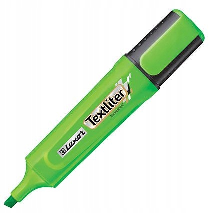 Luxor Textliter Fluorescent Highlighter. Green