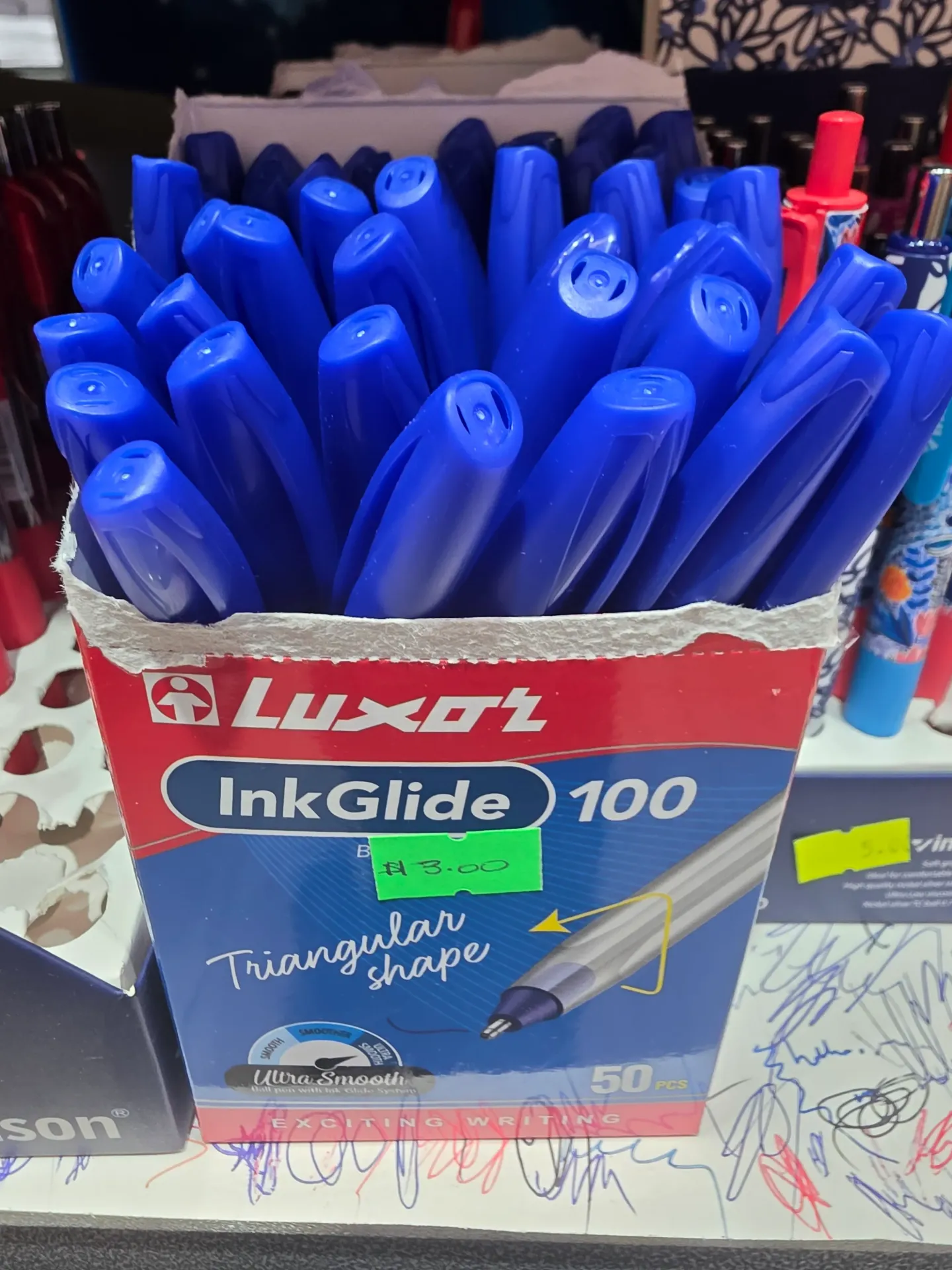 Luxor Blue Pen