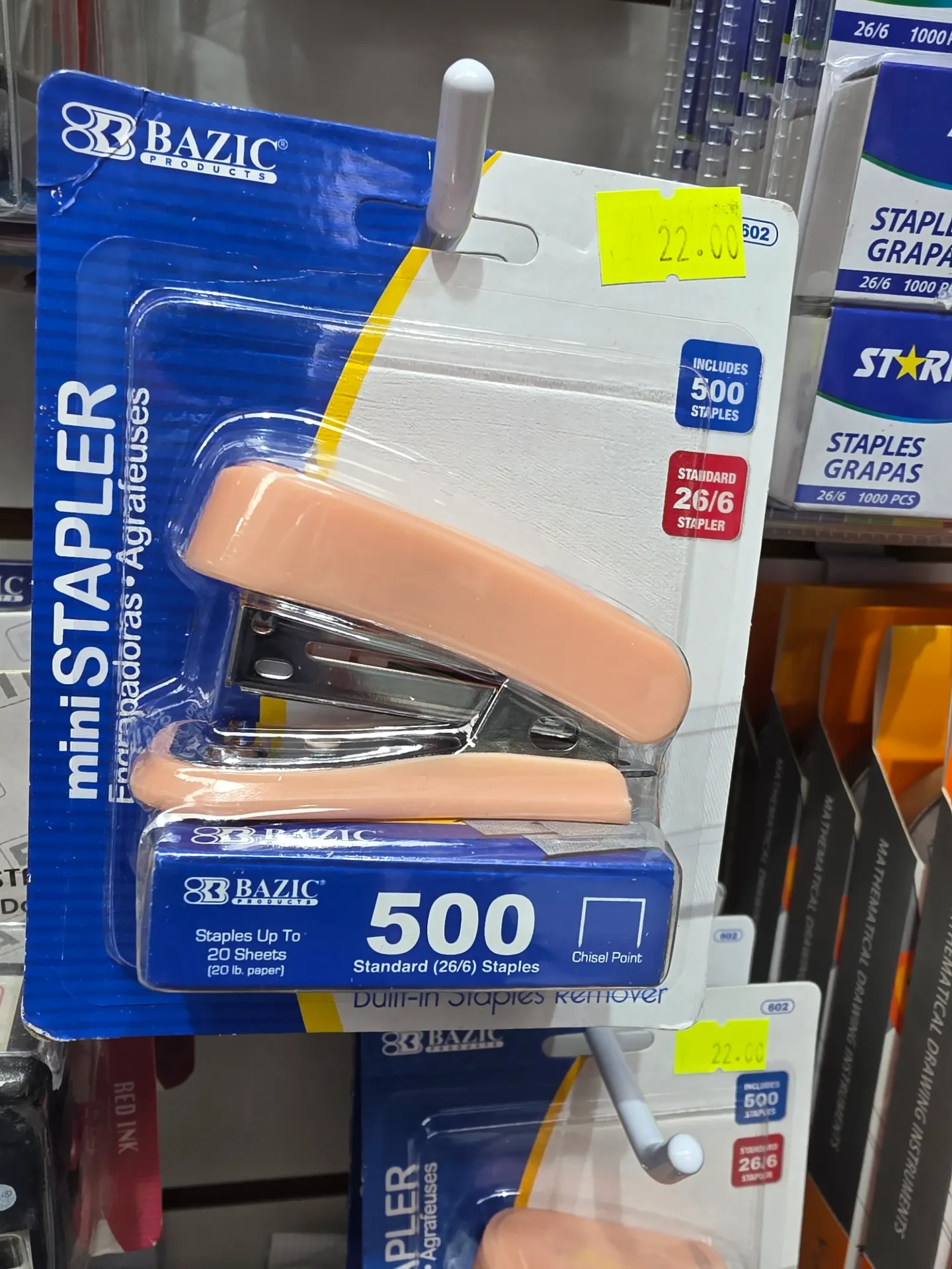 Bazic mini stapler