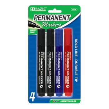 BAZIC 8 Double-Tip Washable Markers [1234]