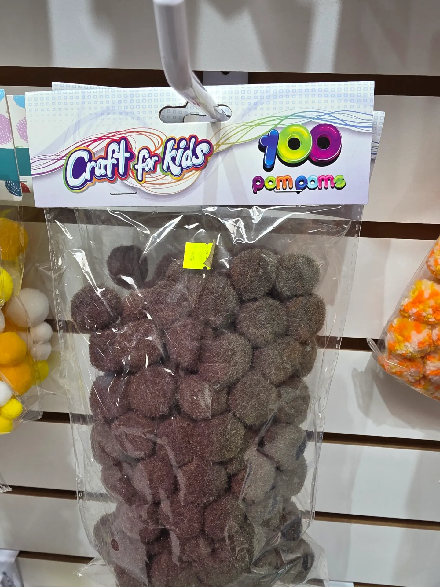 Craft for kids 100 pom poms