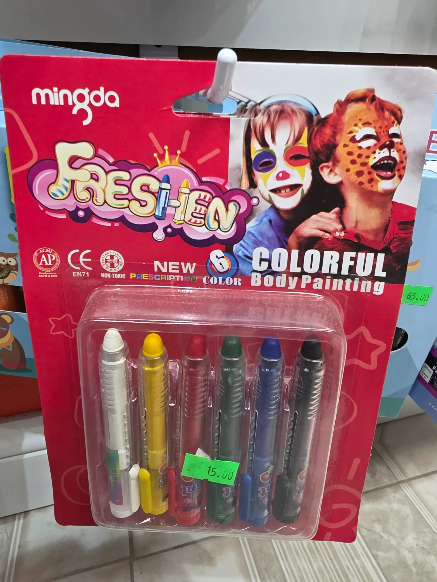 Freshen Colorful Body Painting