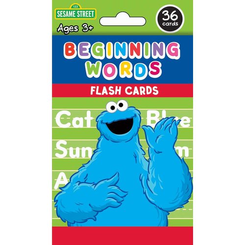 Sesame Street Beginning Words Flash Cards