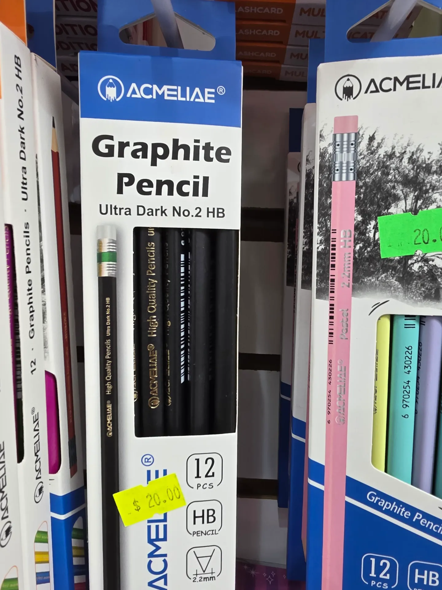 Acmeliae Graphite Pencil Ultra Dark No2. HB