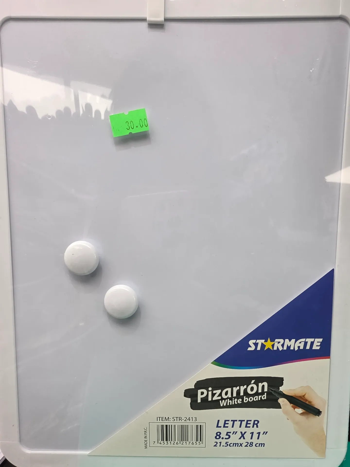 Starmate Letter Size Whiteboard
