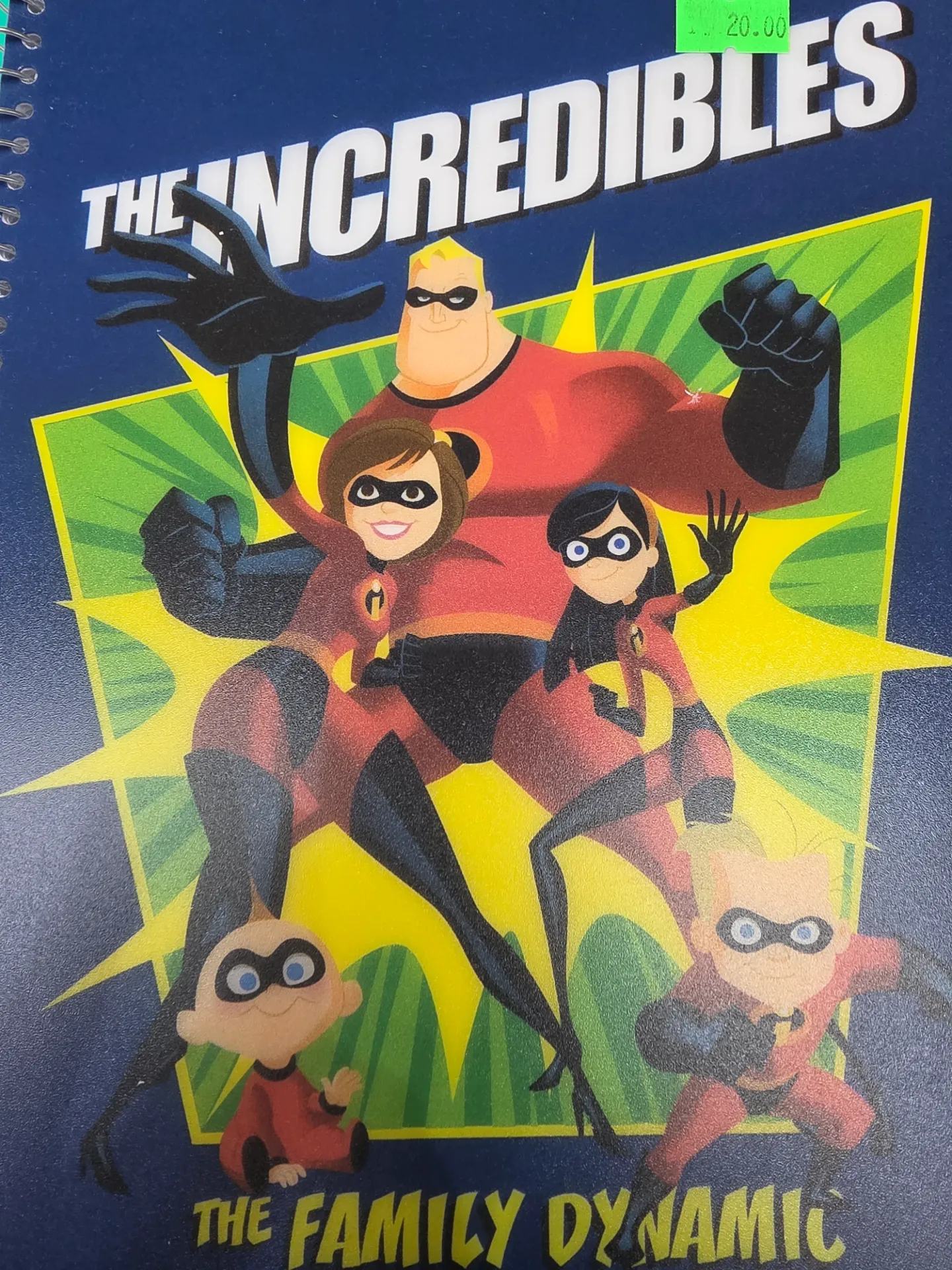 The Incredibles Ring Notebook