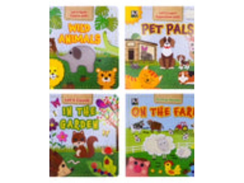 Bazic 52950 Kappa Lets Learn Board Books