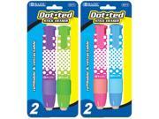 BAZIC Retractable Stick Erasers  Mechanical Pencil Eraser (2/Pack)