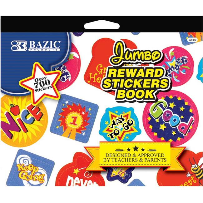 BAZIC Jumbo Reward Sticker Book [3870]