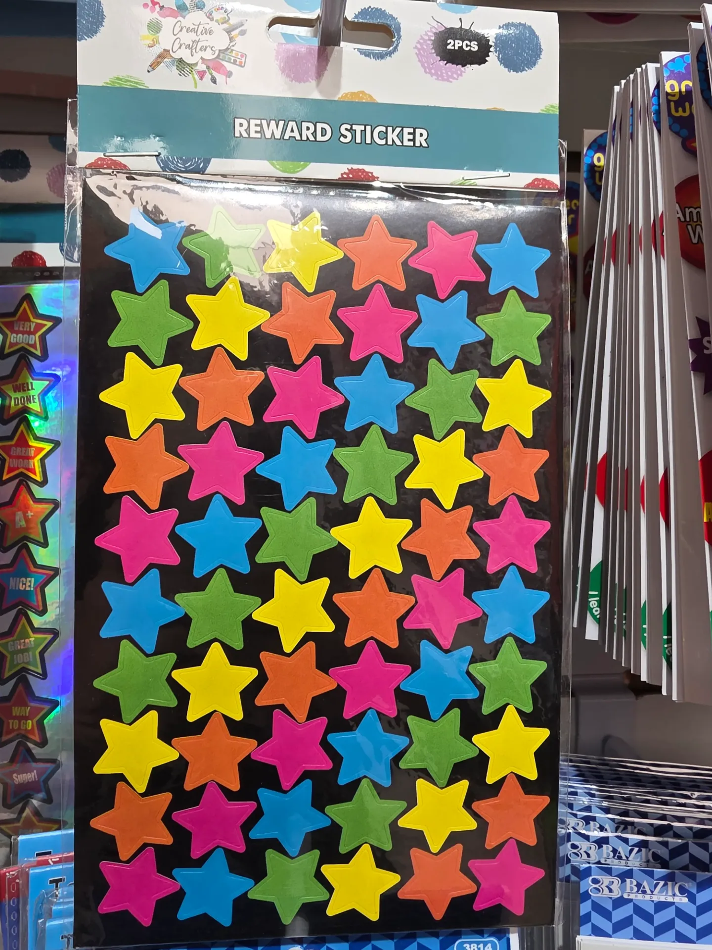 Creative Crafters Reward Stickers