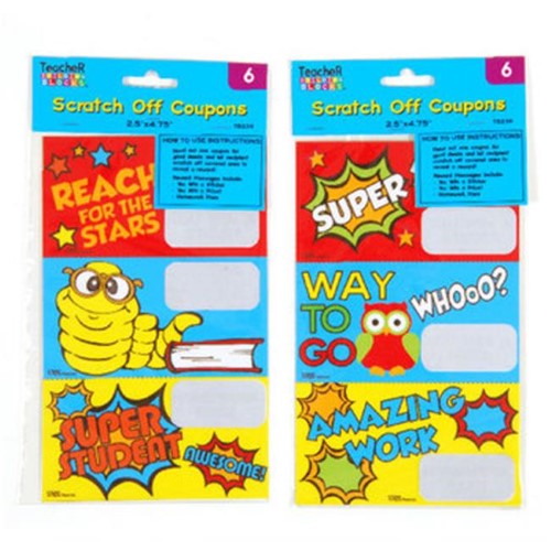 Reward Scratch-Off Cards