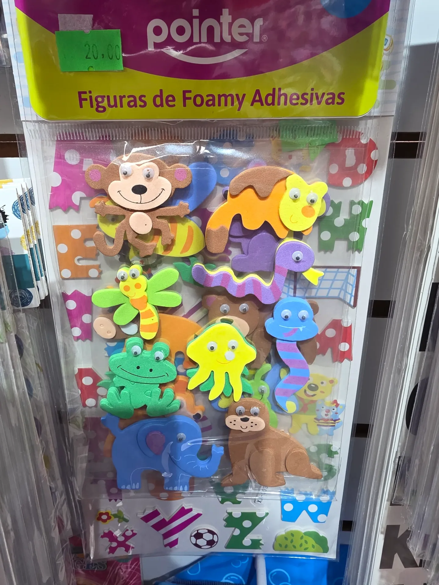 Pointer Foamy Figures-Animals