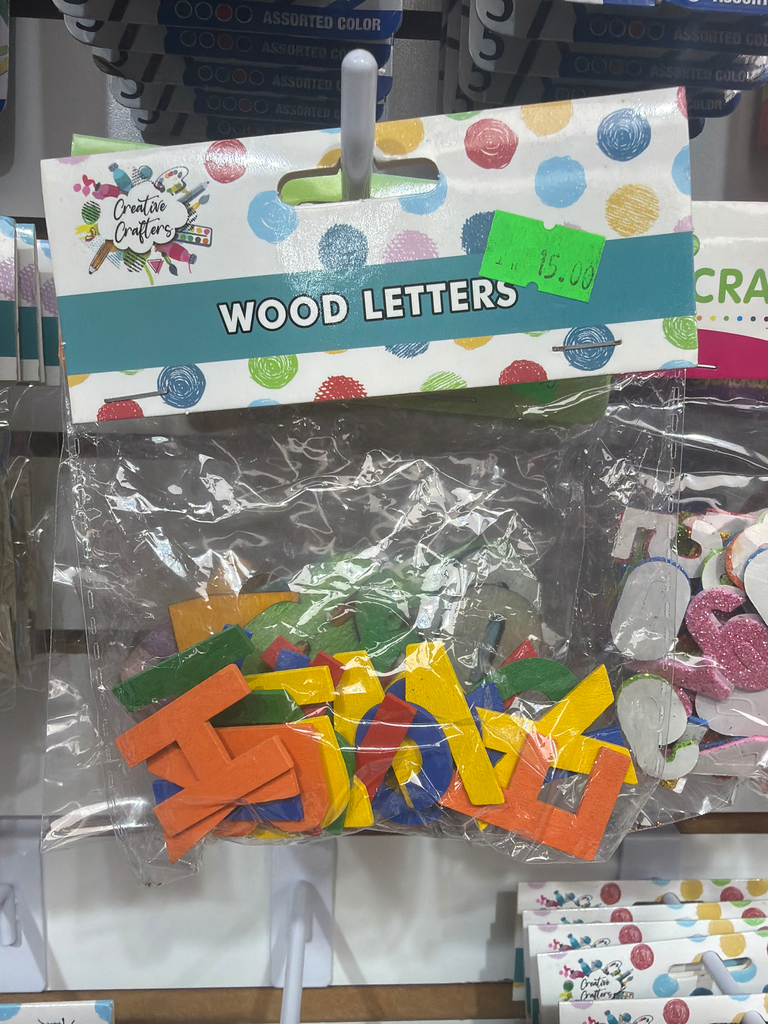 Wooden Letters