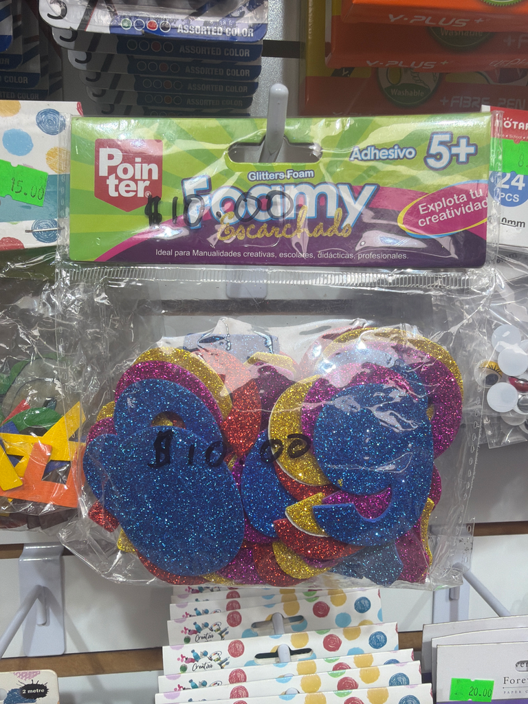 Pointer Foam Numbers