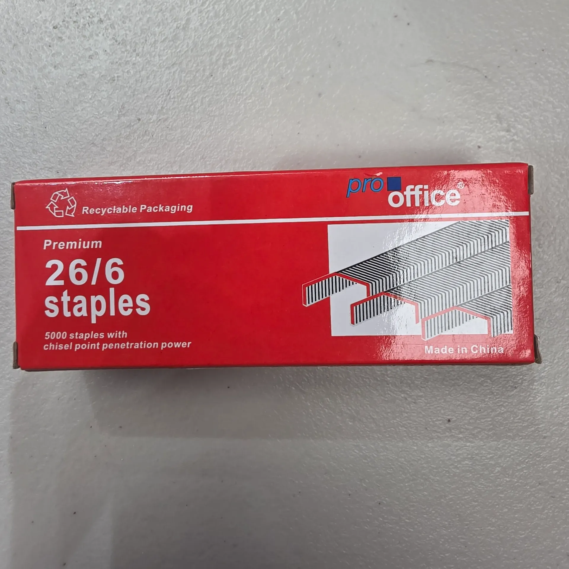 Pro Office Premium Staples. 5000 PCS