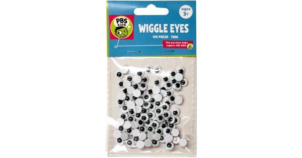 Wiggly Eyes-black