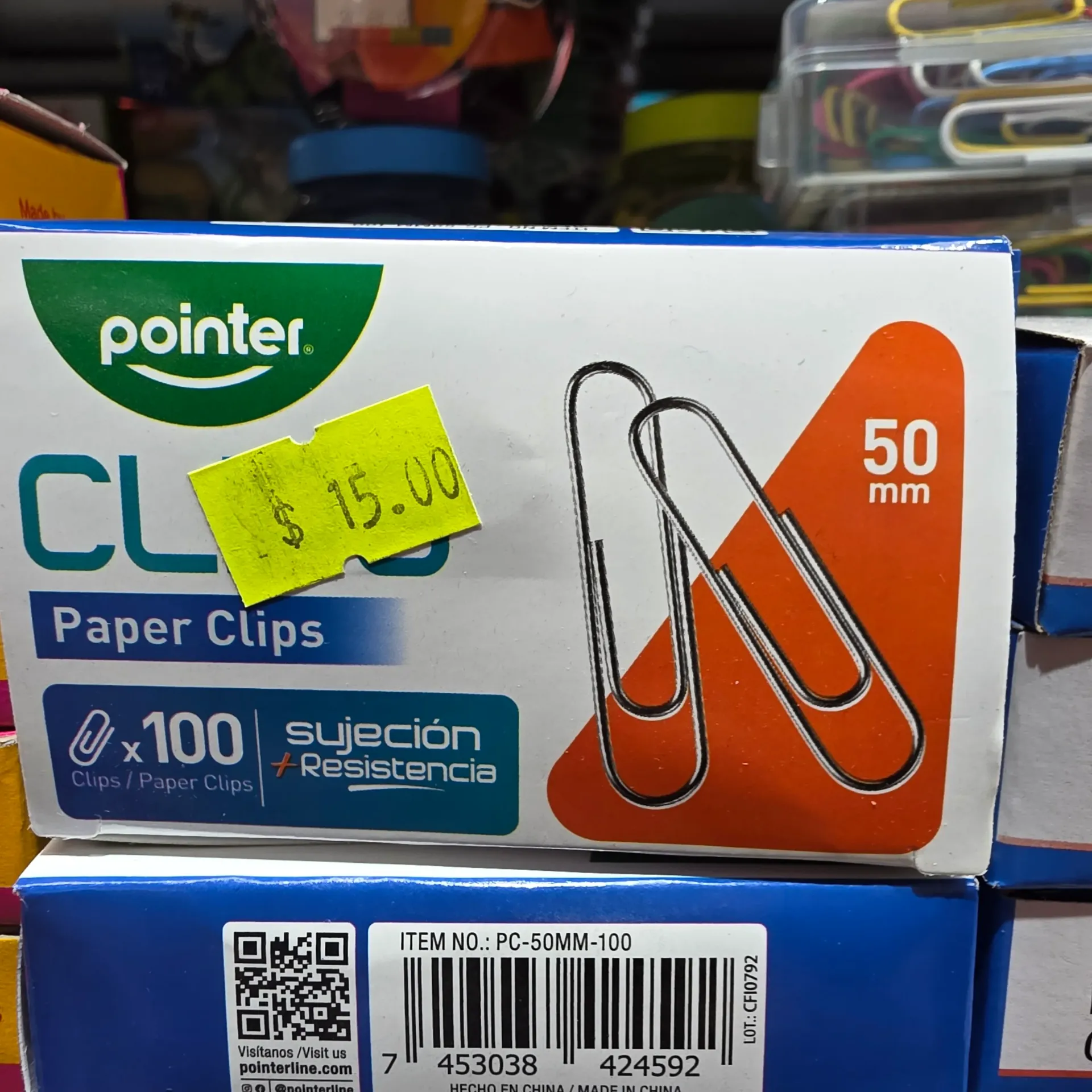 Pointer Paper Clips. 100 PCS