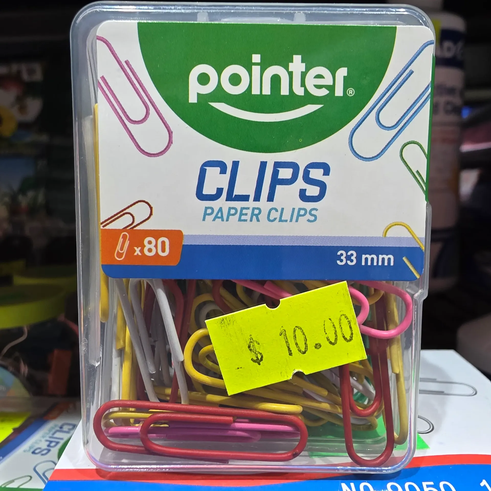 Pointer Paper Clips. 80 PCS