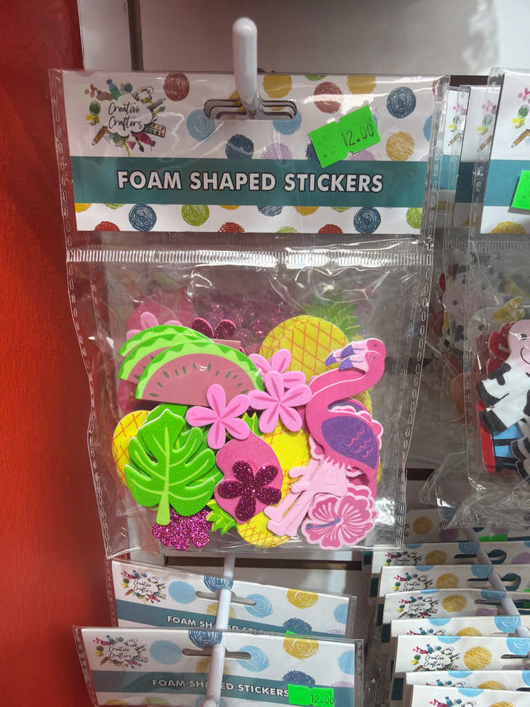Foam Shaped Stickers